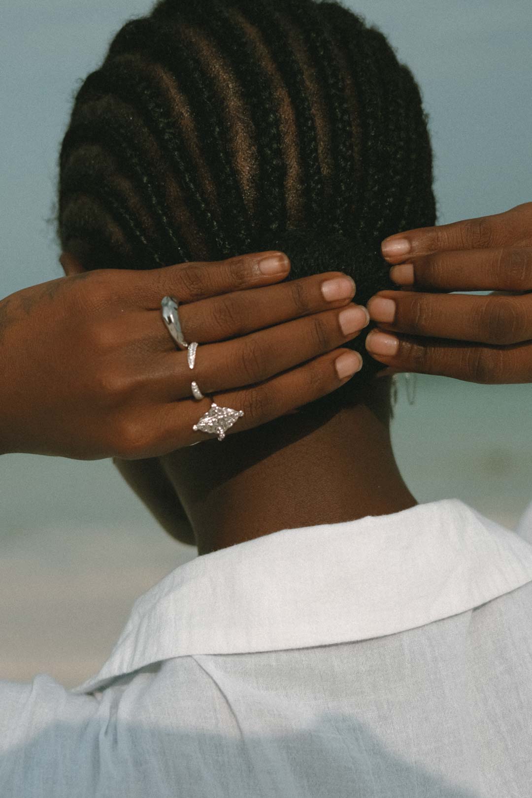 Claw Ring - Silver - Aaria London