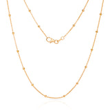 Satellite Bead Chain - Gold - Aaria London