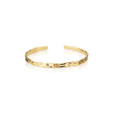 Athena Bangle - Gold - Aaria London