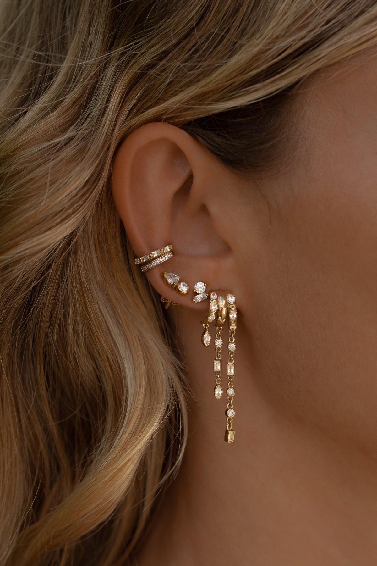 Syros Stud Earring