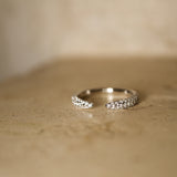 Claw Ring - Silver - Aaria London