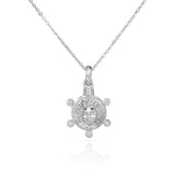 Medusa Medallion Coin Necklace