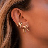 Kali Earrings - Silver - Aaria London