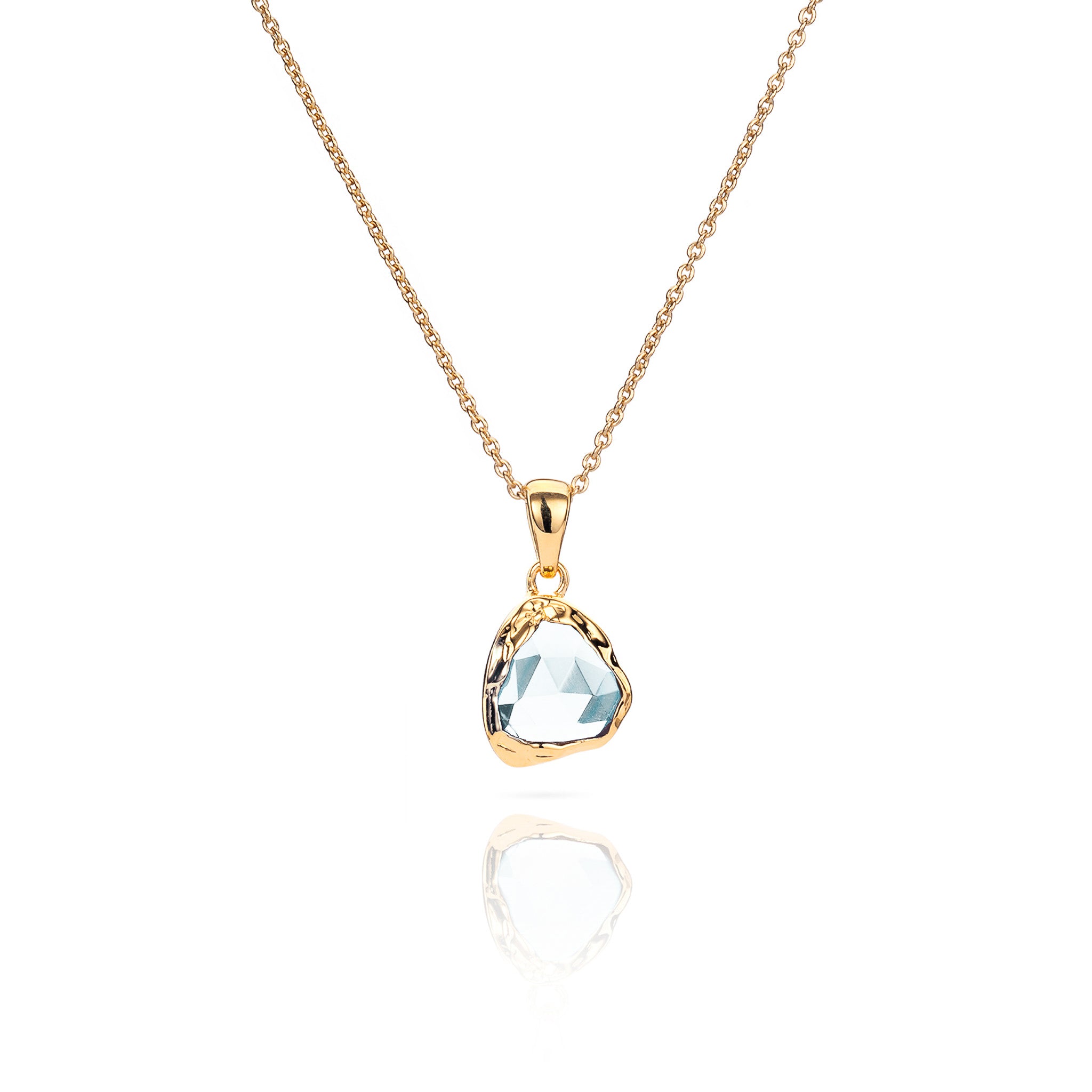 Sahara Blue Topaz Necklace