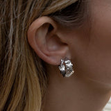 Lava Hoop Earrings