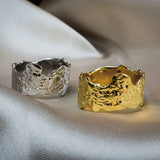Lava Ring - Gold - Aaria London