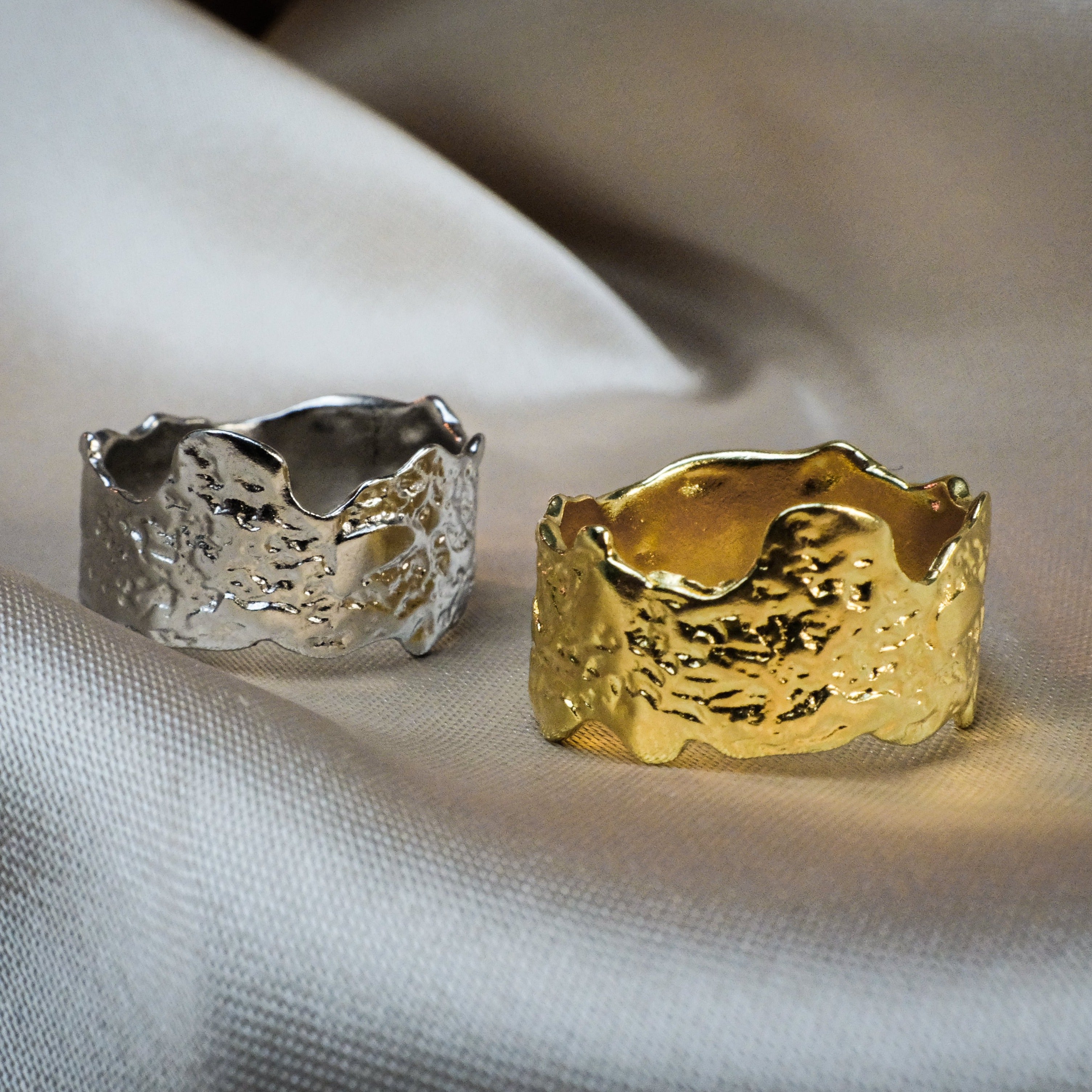 Lava Ring - Gold - Aaria London