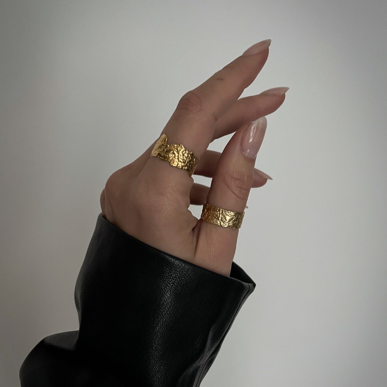 Lava Ring - Solid Gold - Aaria London