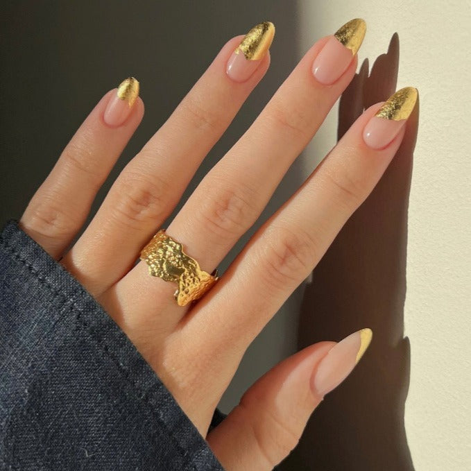 Lava Ring - Gold - Aaria London