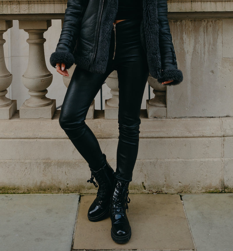 Dom goor 2025 leather leggings