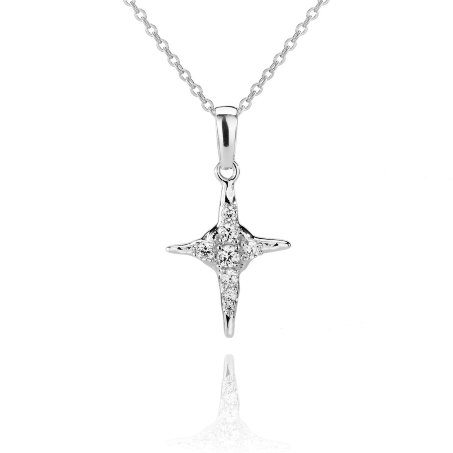 Astari Necklace - Silver - Aaria London