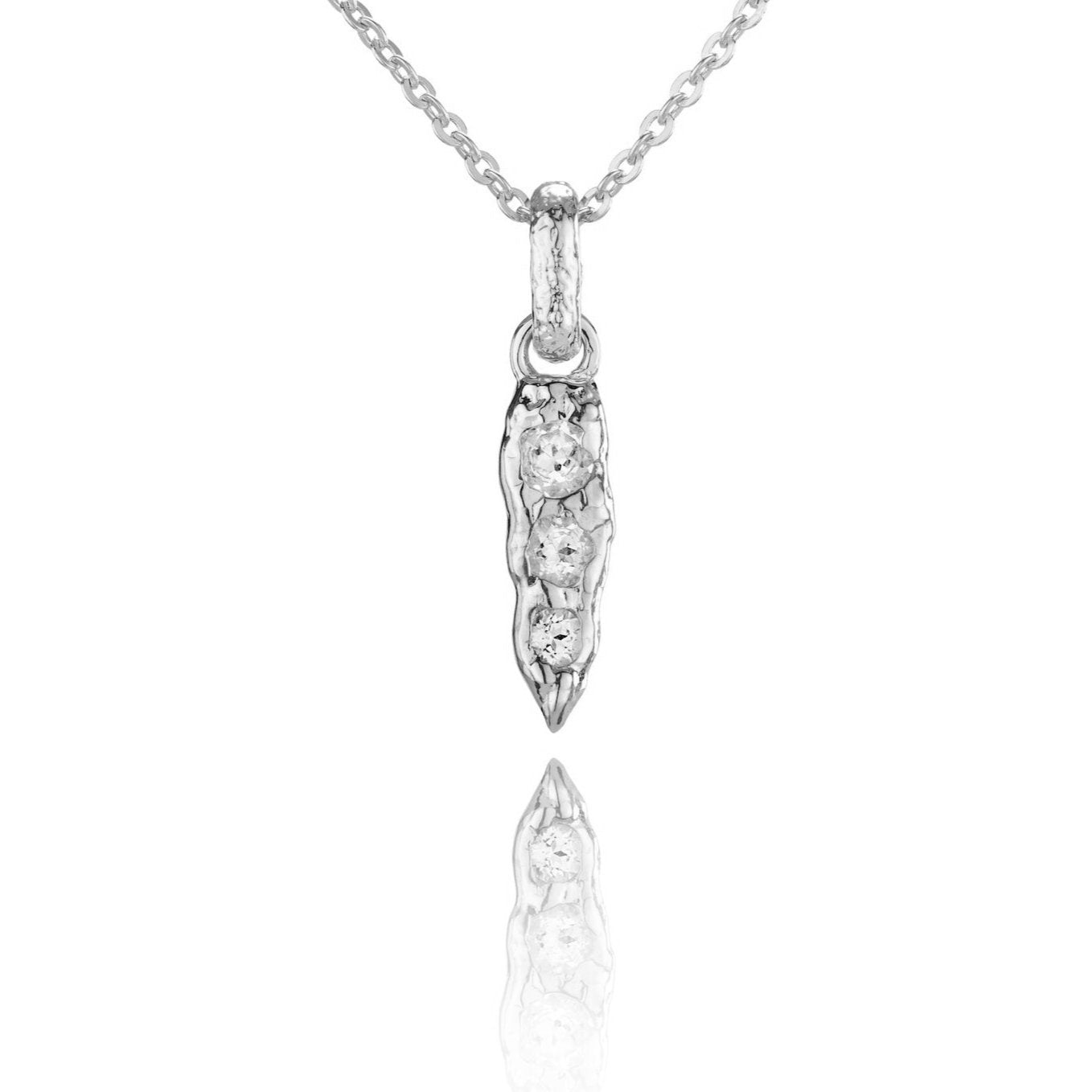 Iris Molten Spike Necklace