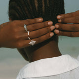 Chateau Dome Ring - Silver - Aaria London