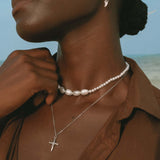 Talamanca Necklace - Freshwater Pearls - Aaria London