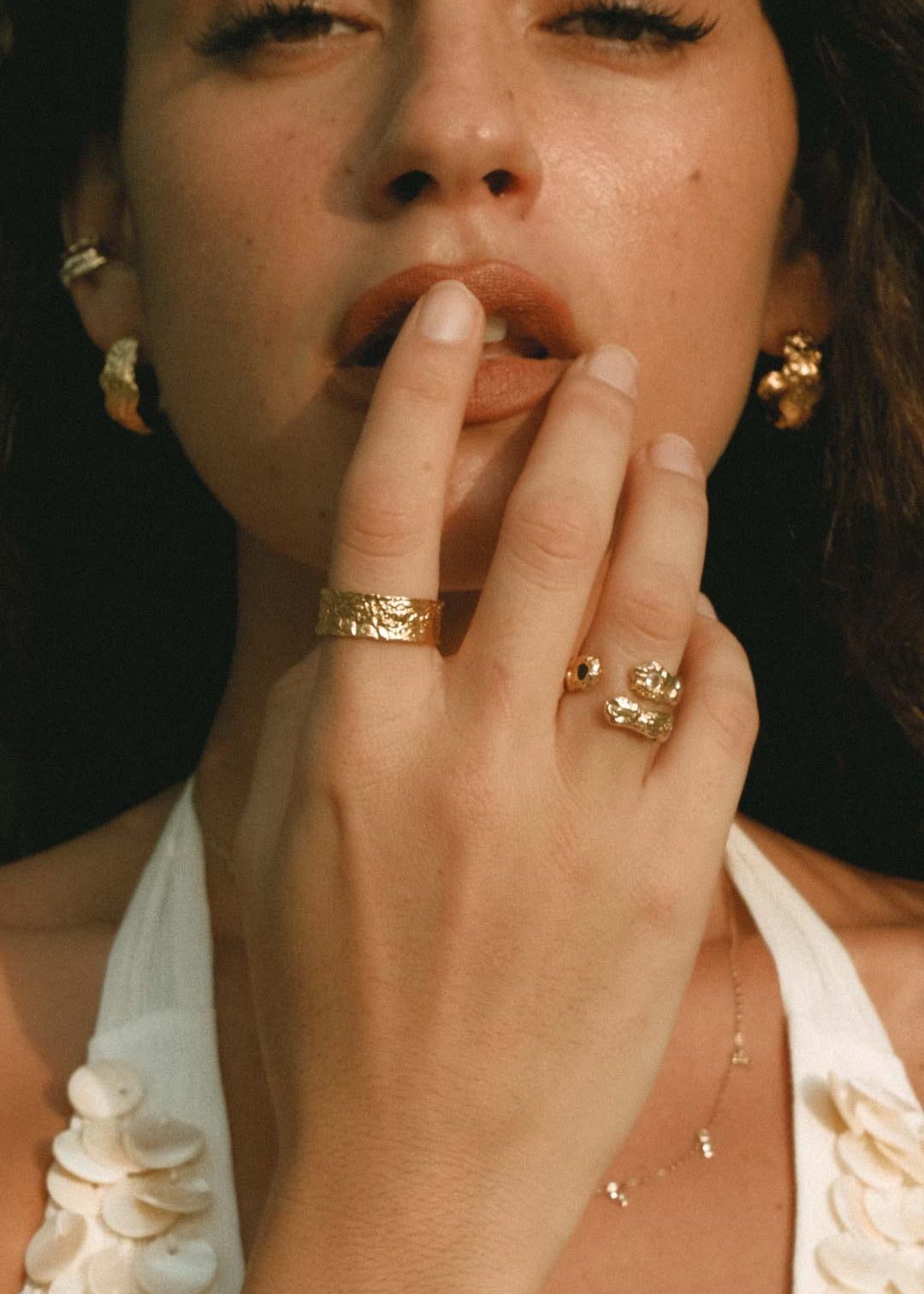 Athena Ring - Gold - Aaria London