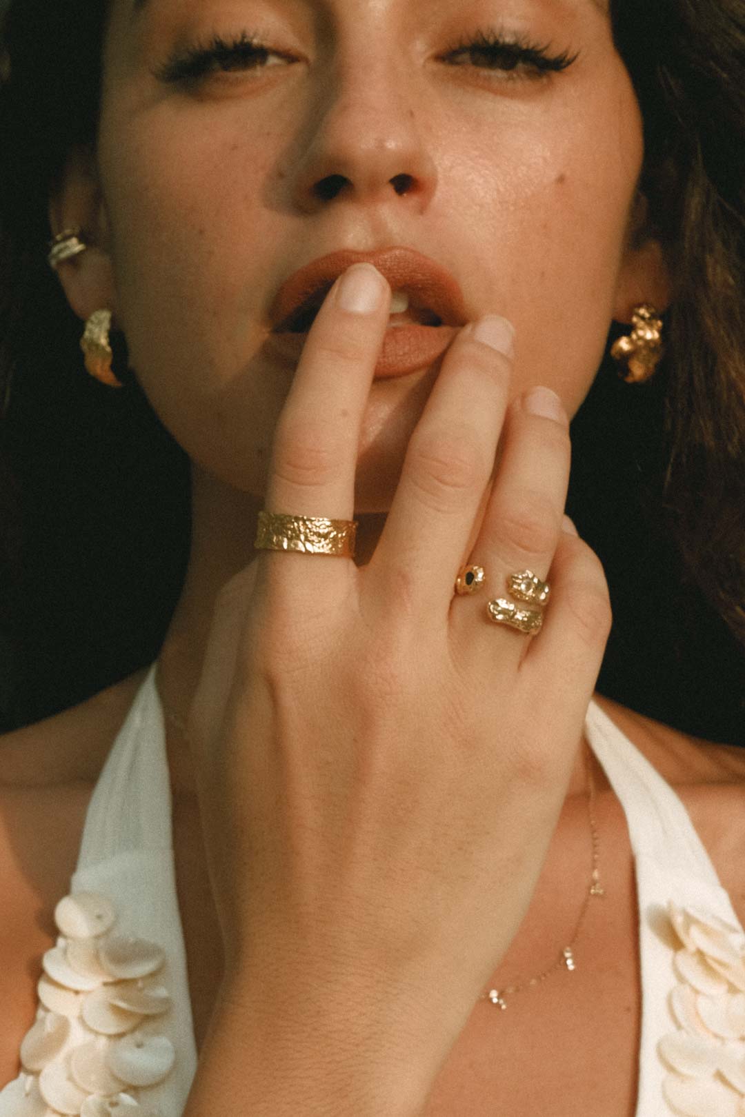 Athena Ring - Gold - Aaria London