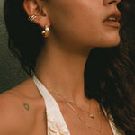 Tilcara Drops Necklace - Solid Gold - Aaria London