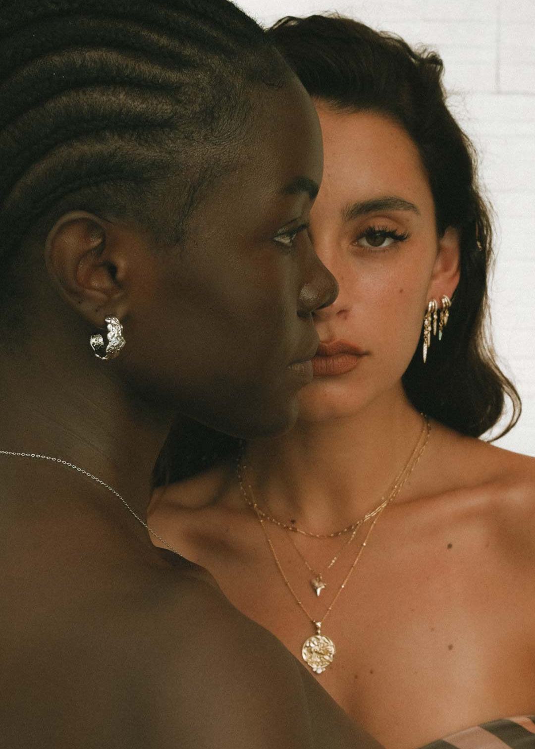 Brixton Chain Necklace - Gold - Aaria London