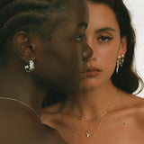 Rio Illusion Earrings - Gold - Aaria London