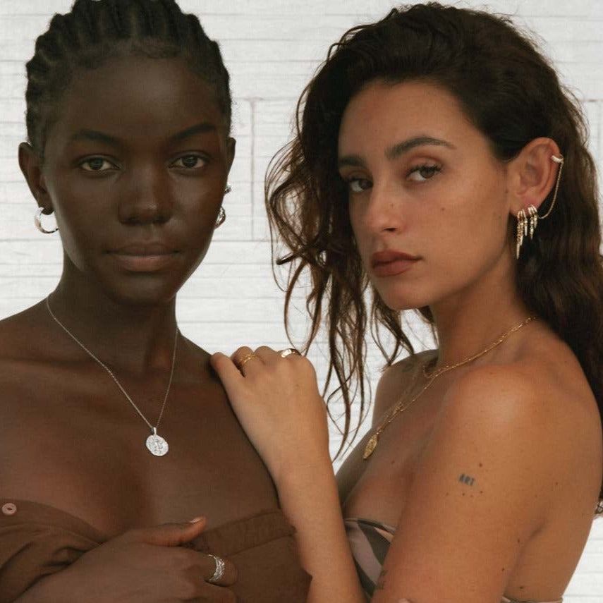 Rio Illusion Earrings - Gold - Aaria London