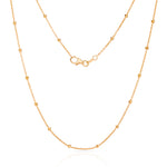 Satellite Bead Chain - Gold - Aaria London