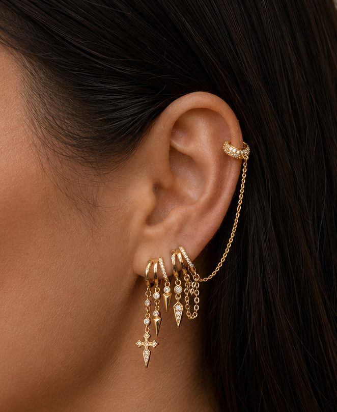 Naxos Earring Stack