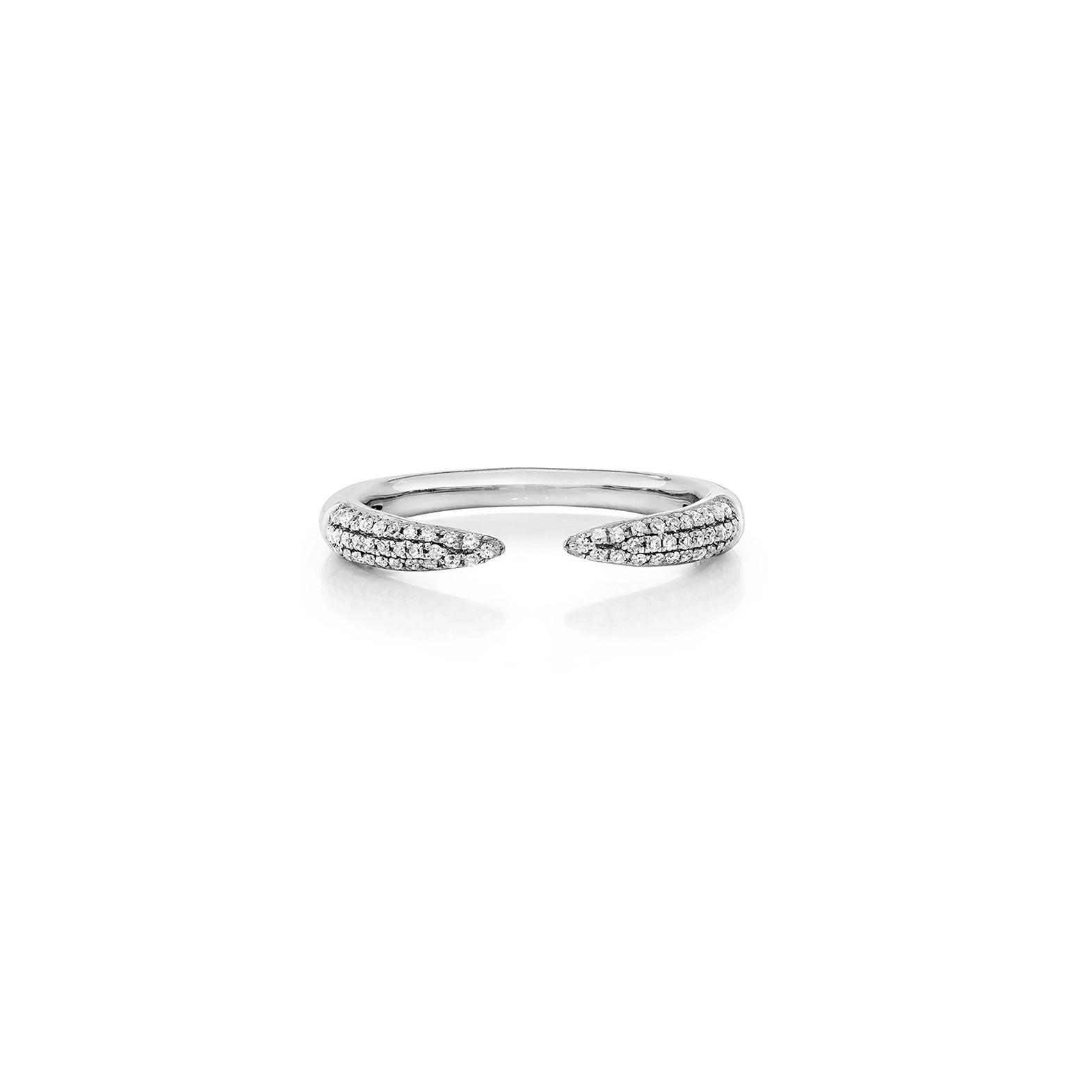 Claw Ring - Silver - Aaria London