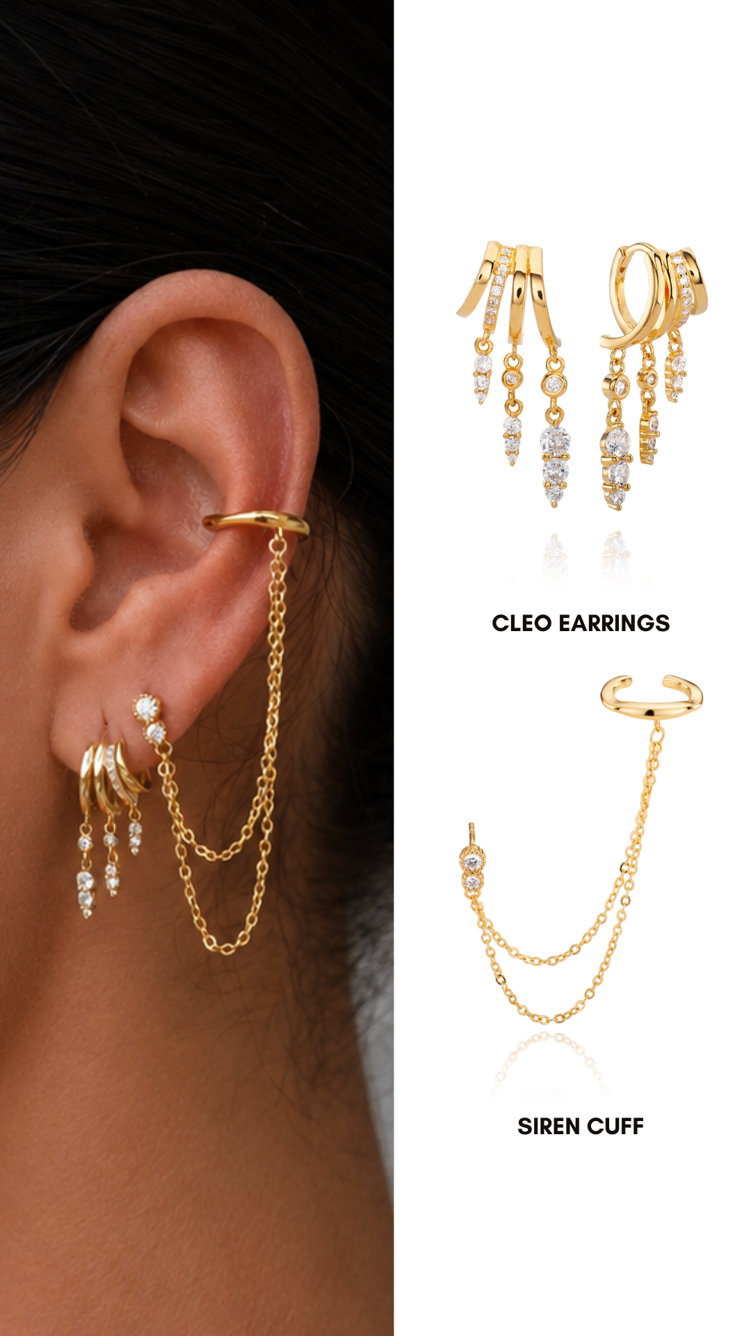 The Daily Earring Stack