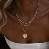 Clio Lion Coin Pendant