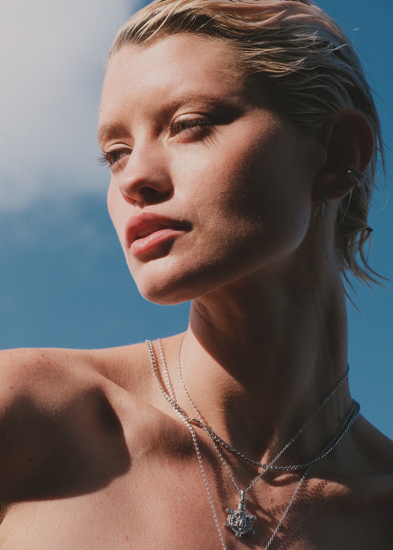 Soho Chain Necklace - Silver - Aaria London