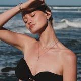 Rio Spike and Cuff Earring - Silver - Aaria London