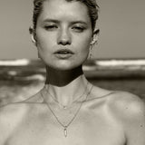 Rio Spike and Cuff Earring - Silver - Aaria London