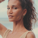 Kira Hoop - Gold - Aaria London