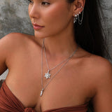 Iris Molten Spike Necklace