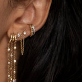 Santori Double Stud & Chain