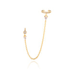 Kaia Mini Cuff - Gold - Aaria London
