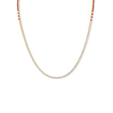 Ruby Eclipse Diamond Tennis Necklace - Solid Gold