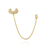 Havana Cuff Earring - Gold - Aaria London