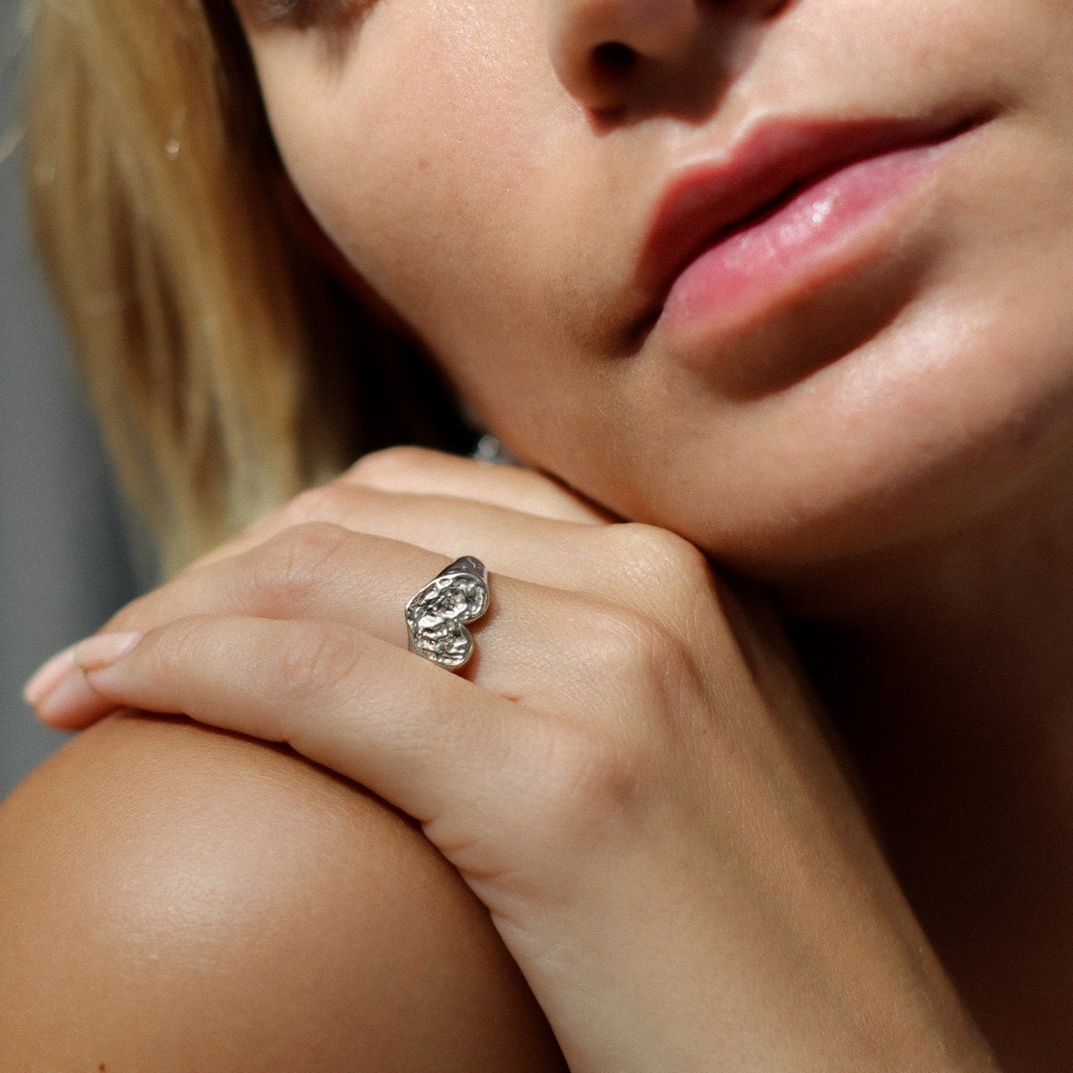 Heart Signet Ring