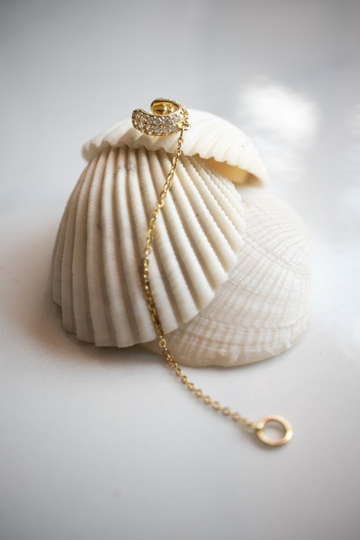 Havana Cuff Earring - Gold - Aaria London