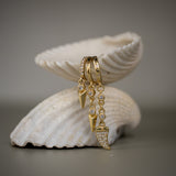Cairo Illusion Earrings - Gold - Aaria London