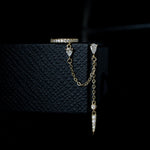 Rio Spike and Cuff Earring - Silver - Aaria London