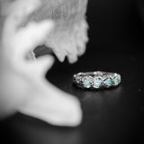 Juno Molten Hammered Topaz Ring