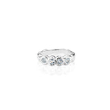 Juno Molten Hammered Topaz Ring