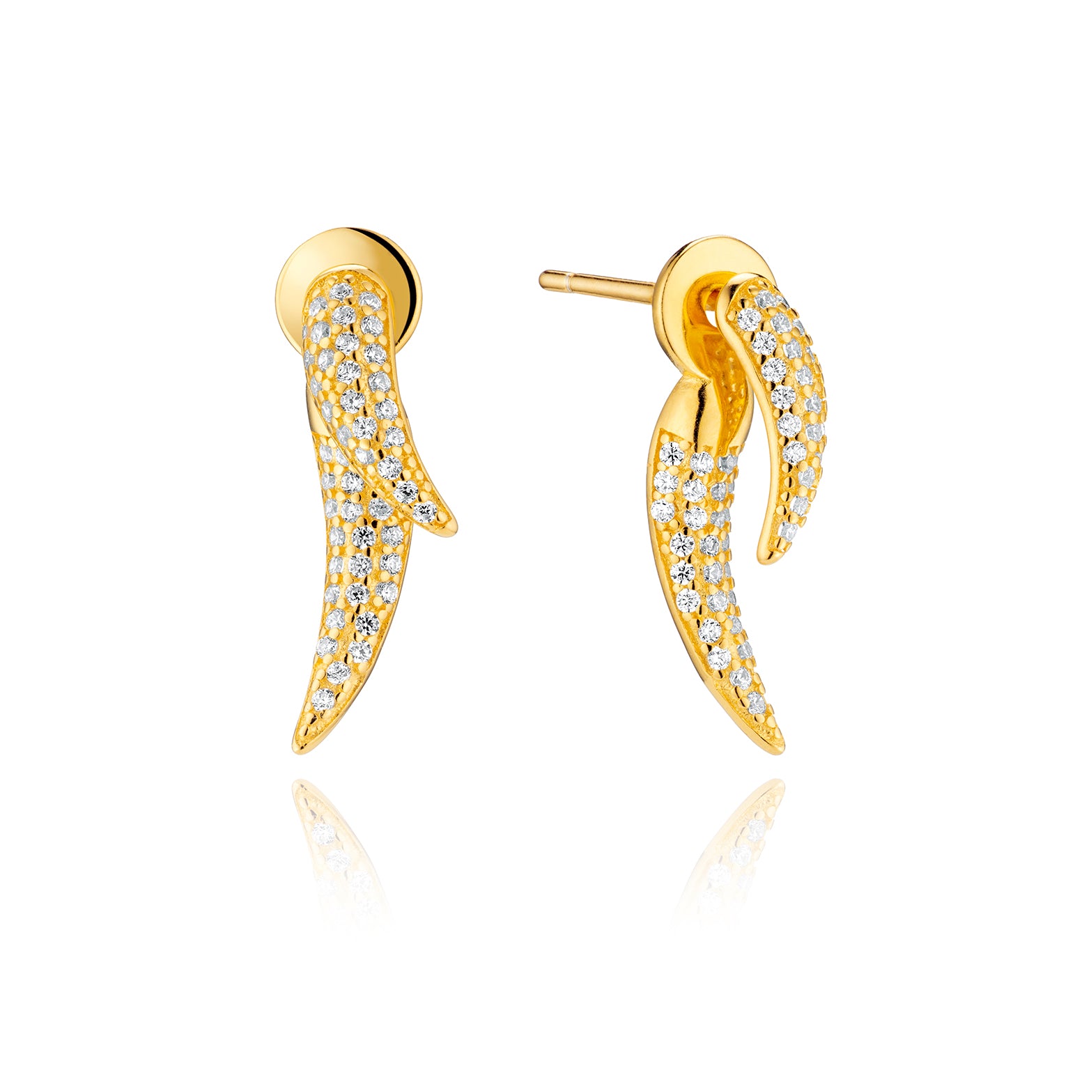 Kali Earrings - Gold - Aaria London