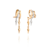 Lynx Illusion Earring Mixed Metal