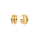 Mendoza Hoop Earrings - Gold - Aaria London