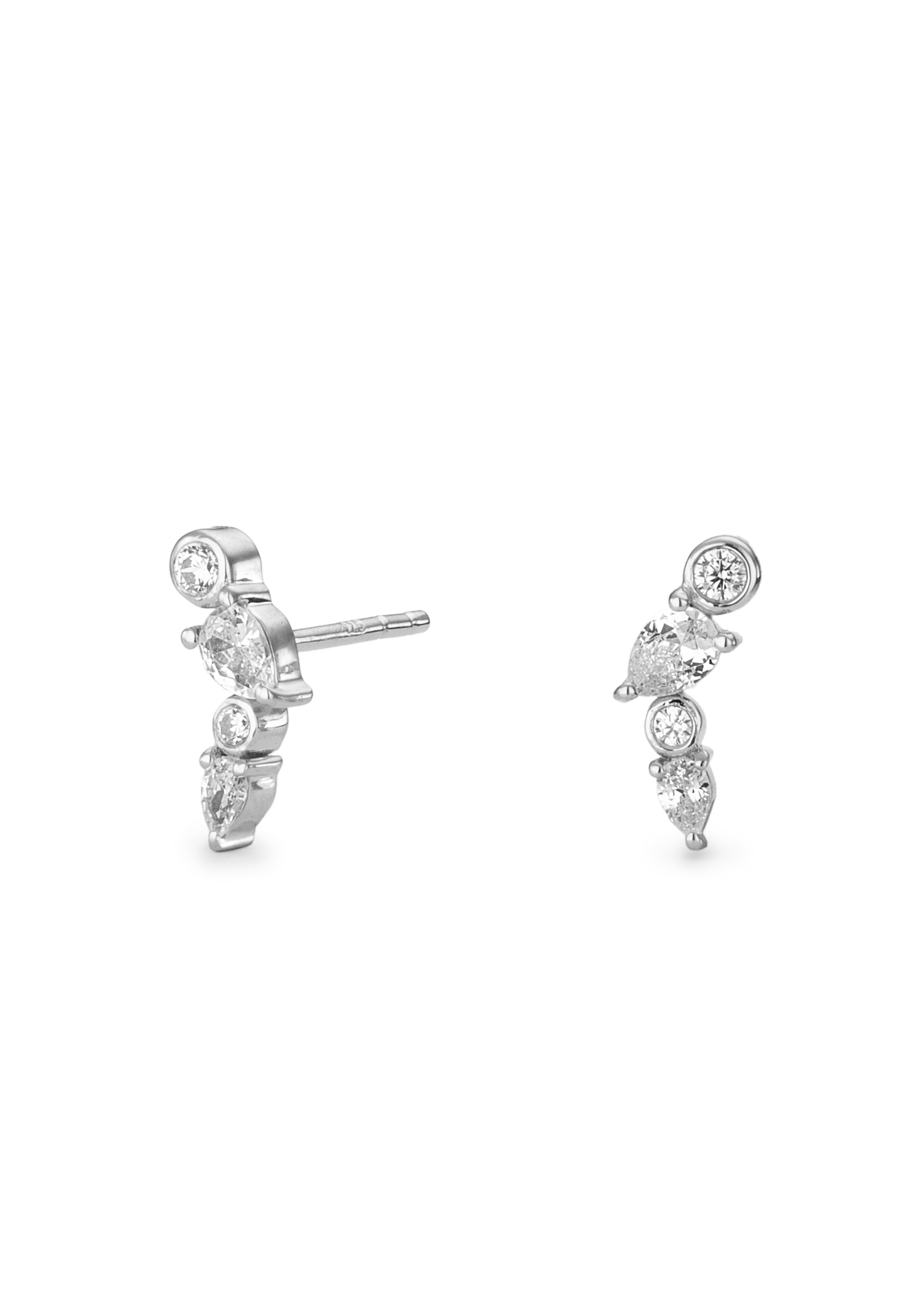 Milos Climber Stud Earrings
