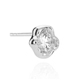 Molten Gem Earrings - Silver - Aaria London