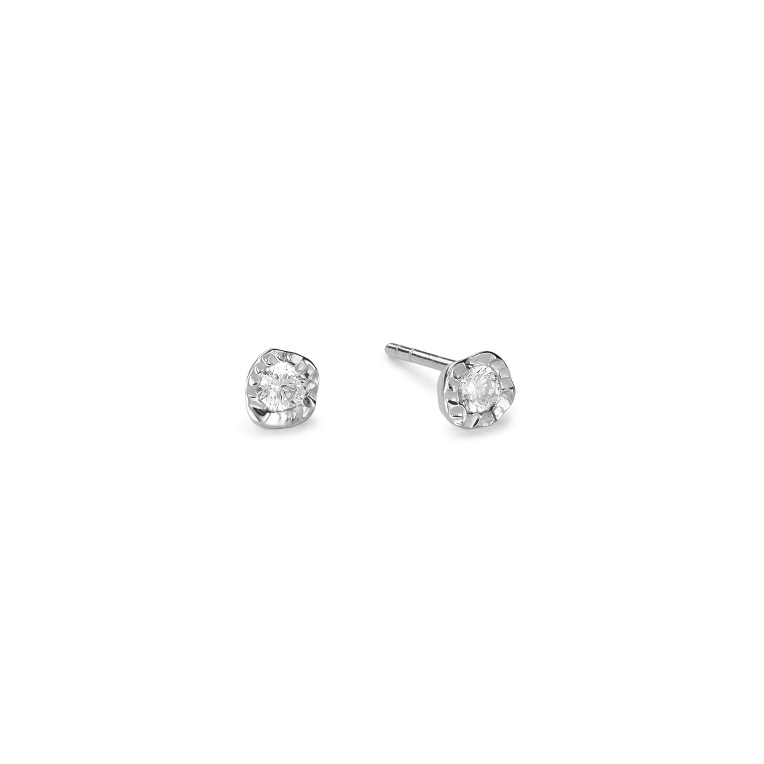 Molten Stud Earring
